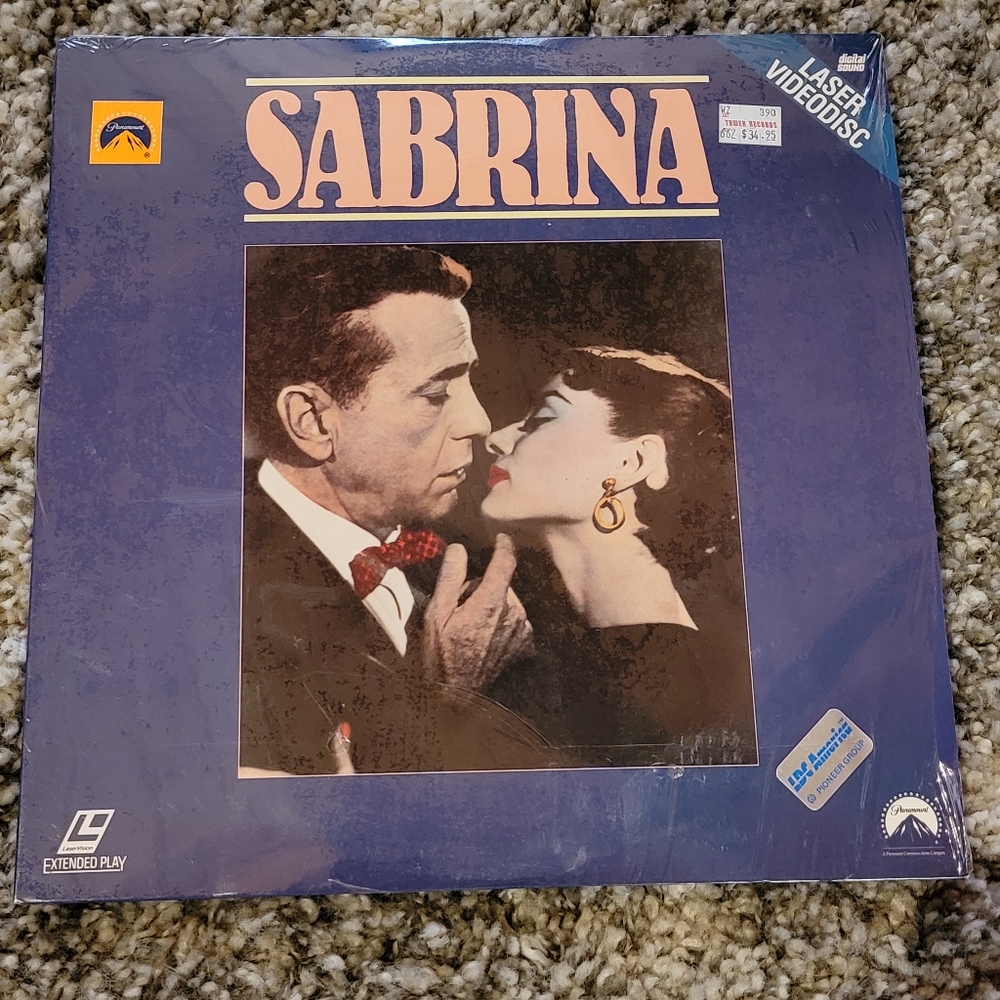 Sabrina laser disc movie
